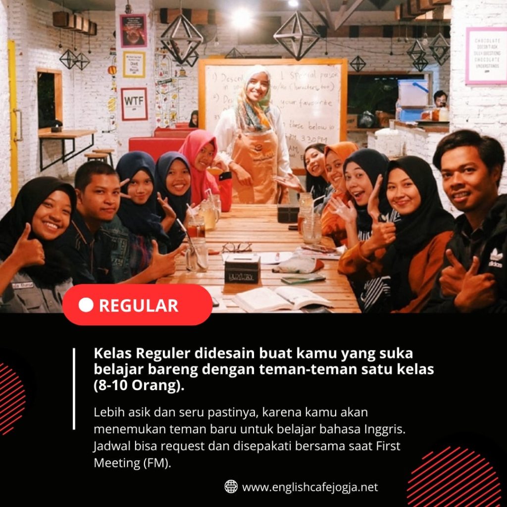 kelas belajar bahasa inggris jogja